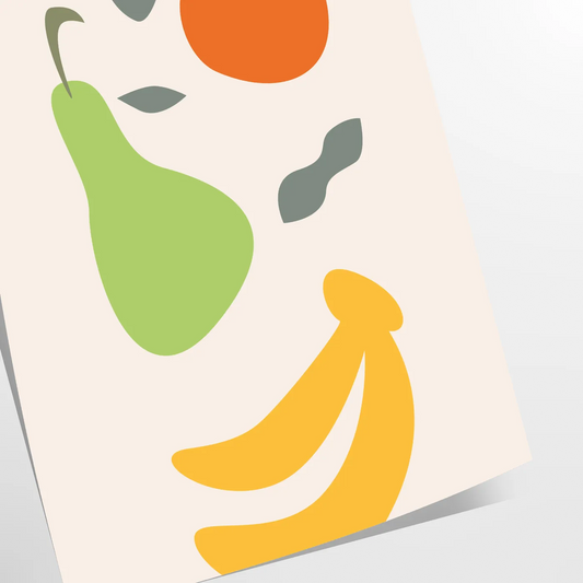 kitchen vibrant ' 90s poster gray yellow hues wall art unique gift eye print nostalgic touch space unframed option style decor