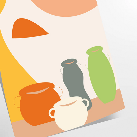 kitchen décor stunning 92 poster vibrant green orange hues eye wall art perfect gift food lovers design enthusiasts print sizes A4 cm A0