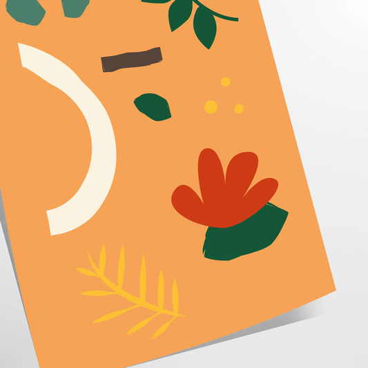 culinary space Kitchen 95 poster vibrant green white palette captivating wall art ideal gift cooking enthusiasts stylish version elegant unframed option décor